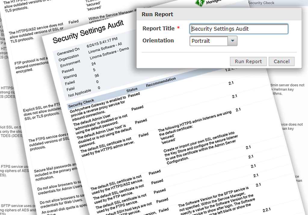Advanced Reporting GoAnywhere MFT 2 Advanced Reporting
